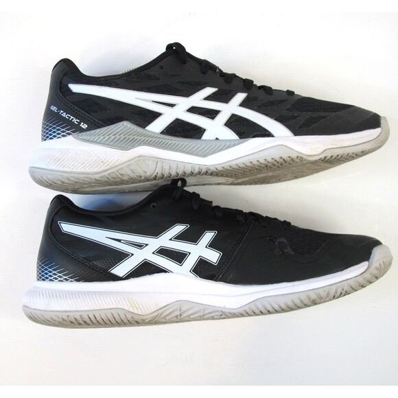 Asics Gel-Tactic 12 Athletic‎ Shoes Women' s Size 9 Black Sneakers Court - Picture 5 of 12